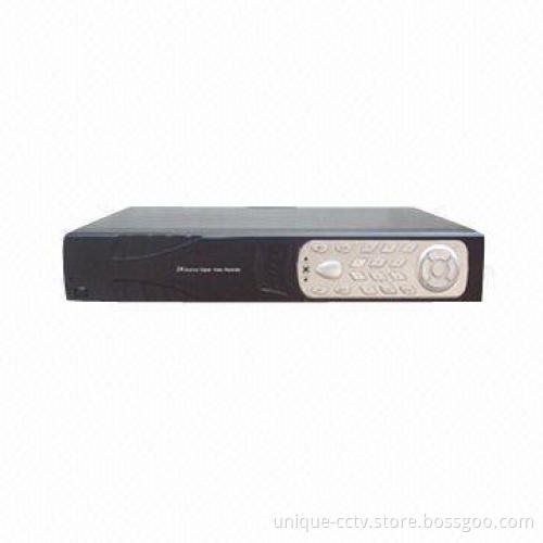 DVR, pure two-stream H.264 compression, supports VGA/TV output synchronously, true HD resolution